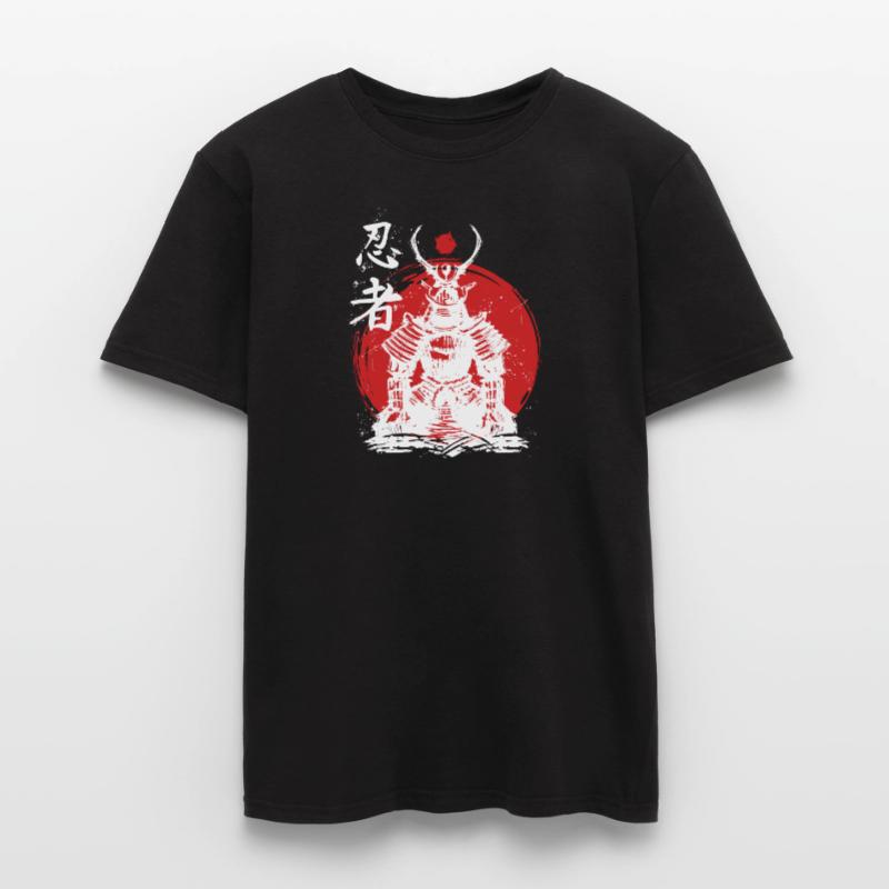 Samouraïs Samouraï Épée de Samouraï et Samouraï Armure T-shirt homme