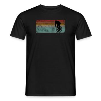 VTT VTT VTT - T-shirt homme - noir - Devant - AI Model Male 178 light (178cm)