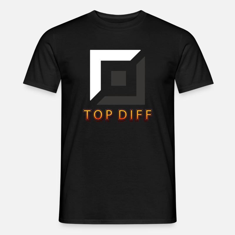 top diff tilter tilted gaming Men's T-Shirt