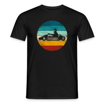 GoKart - Kartsport - Kart - Go Kart - T-shirt homme - noir - Devant - AI Model Male 178 light (178cm)