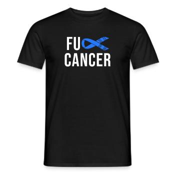 Krebs - Magenkrebs Magen Tumor - Männer T-Shirt - Schwarz - Vorne - AI Model Male 178 light (178cm)
