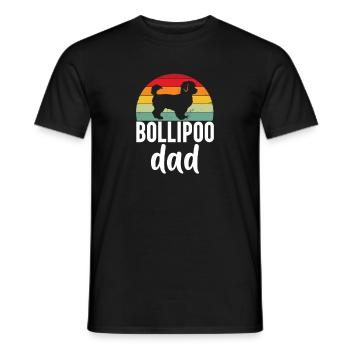 Bollipoo Chien Race De Chien Cadeau Chien Bollipoo - T-shirt homme - noir - Devant - AI Model Male 178 light (178cm)