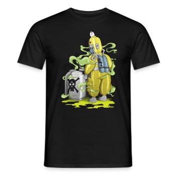 Biologische Waffe - Männer T-Shirt - Schwarz - Vorne - AI Model Male 178 light (178cm)