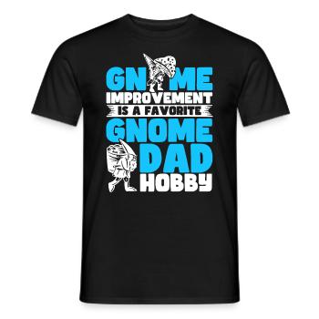 Thanksgiving Funny Dwarves Costume Autumn - Men's T-Shirt - black - Front - AI Model Male 178 light (178cm)