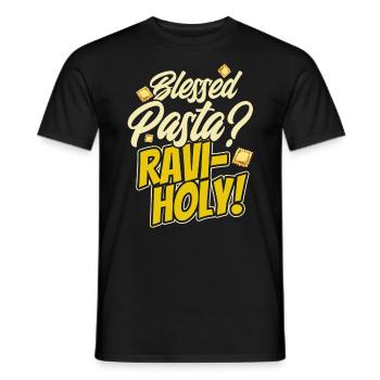 Noodles Noodle Lover Ravioli Cadeau - T-shirt homme - noir - Devant - AI Model Male 178 light (178cm)