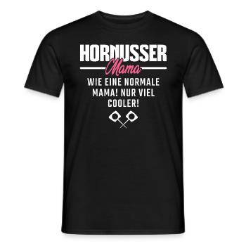 Hornusser Mama - Männer T-Shirt - Schwarz - Vorne - AI Model Male 178 light (178cm)