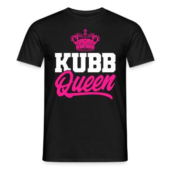 Kubb Kubb Joueur Kubb Amant Kubb Reine - T-shirt homme - noir - Devant - AI Model Male 178 light (178cm)