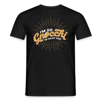 Noodles Noodle Lover Lasagna Spaghetti Gift - Men's T-Shirt - black - Front - AI Model Male 178 light (178cm)