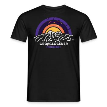 Großglockner Kärnten Hohe Tauern Finisher Souvenir - Männer T-Shirt - Schwarz - Vorne - AI Model Male 178 light (178cm)