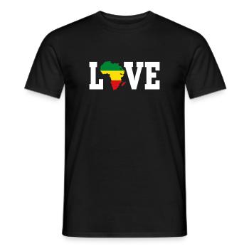 Black History Month Black History American Africa - Männer T-Shirt - Schwarz - Vorne - AI Model Male 178 light (178cm)