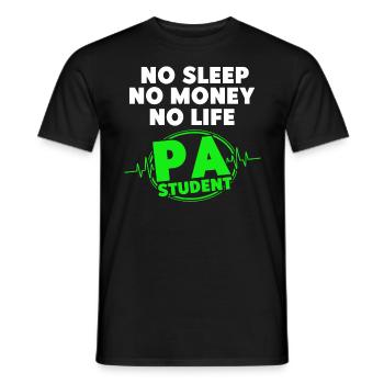 Don de médecin adjoint aux études précliniques - T-shirt homme - noir - Devant - AI Model Male 178 light (178cm)