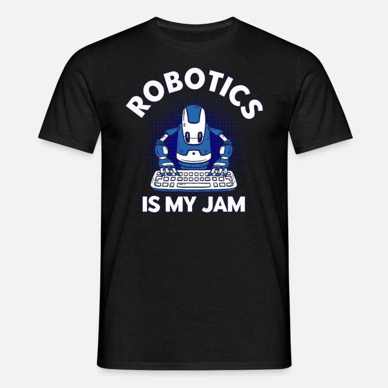 Robotics Engineer Engineer Teacher Technology - Men's T-Shirt - black