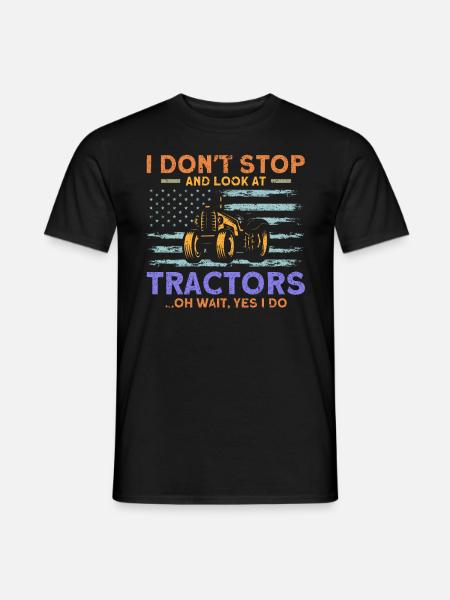 Farmer Farm Agriculture Gift - Men's T-Shirt - black
