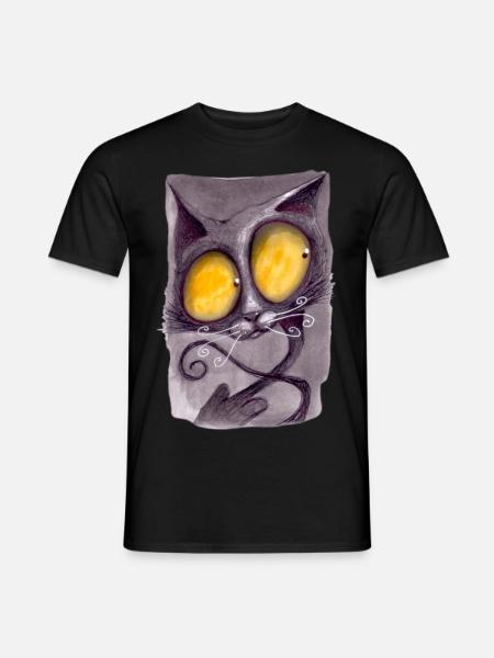 Serial Cat 11 - Men's T-Shirt - black