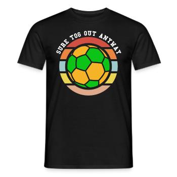 Sport d’équipe irlandais Football gaélique match G - T-shirt homme - noir - Devant - AI Model Male 178 light (178cm)