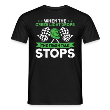 Drag Race Autorennen Drag Racing Geschenk - Männer T-Shirt - Schwarz - Vorne - AI Model Male 178 light (178cm)