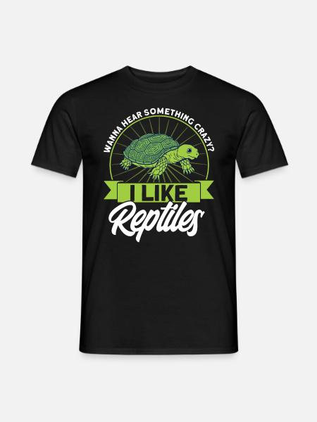 Reptile Lizards Reptile Lovers Gift - Men's T-Shirt - black