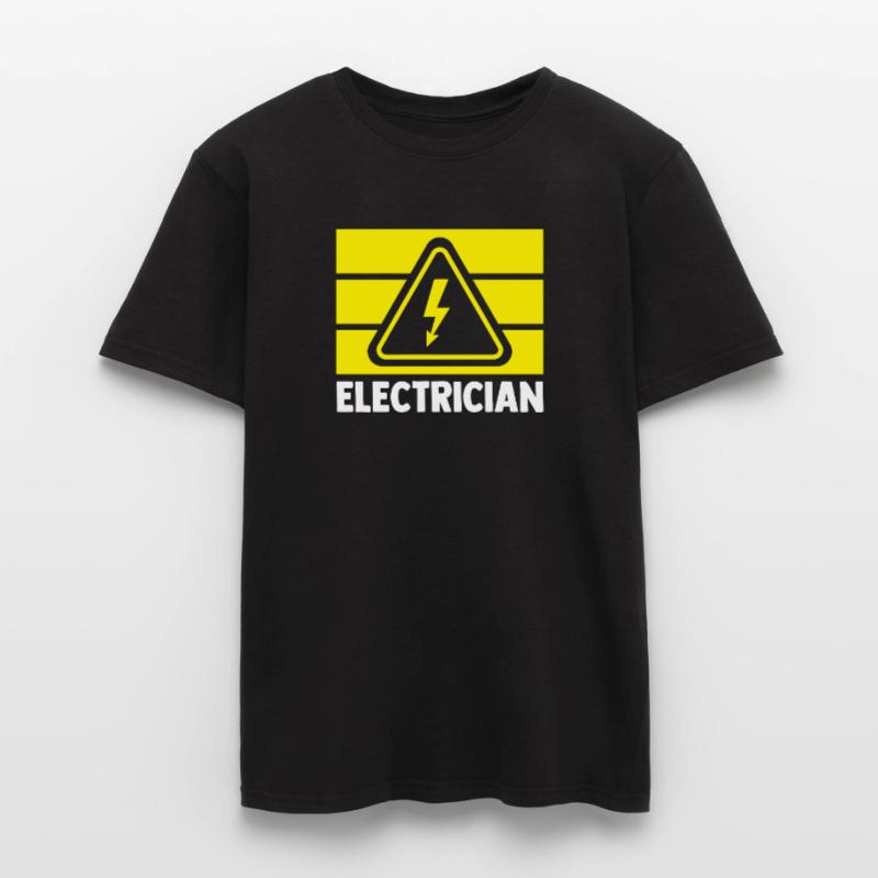 Electrical Engineering Technician Electronics Technician Electrician Men's T-Shirt