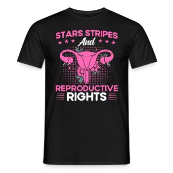 Women's rights Gender equality - Men's T-Shirt - black - Front - AI Model Male 178 light (178cm)