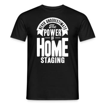 Interior Designer Interior Design House Furnishings G - Men's T-Shirt - black - Front - AI Model Male 178 light (178cm)