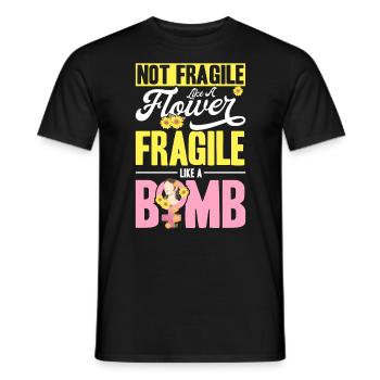 Gender equality Gender equality - Men's T-Shirt - black - Front - AI Model Male 178 light (178cm)