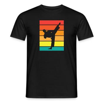 Taekwondo Martial Arts Gift Idea Tae Kwon Do - Men's T-Shirt - black - Front - AI Model Male 178 light (178cm)