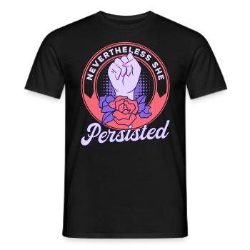Women's Rights Feminist Empowerment - Men's T-Shirt - black - Front - AI Model Male 178 light (178cm)