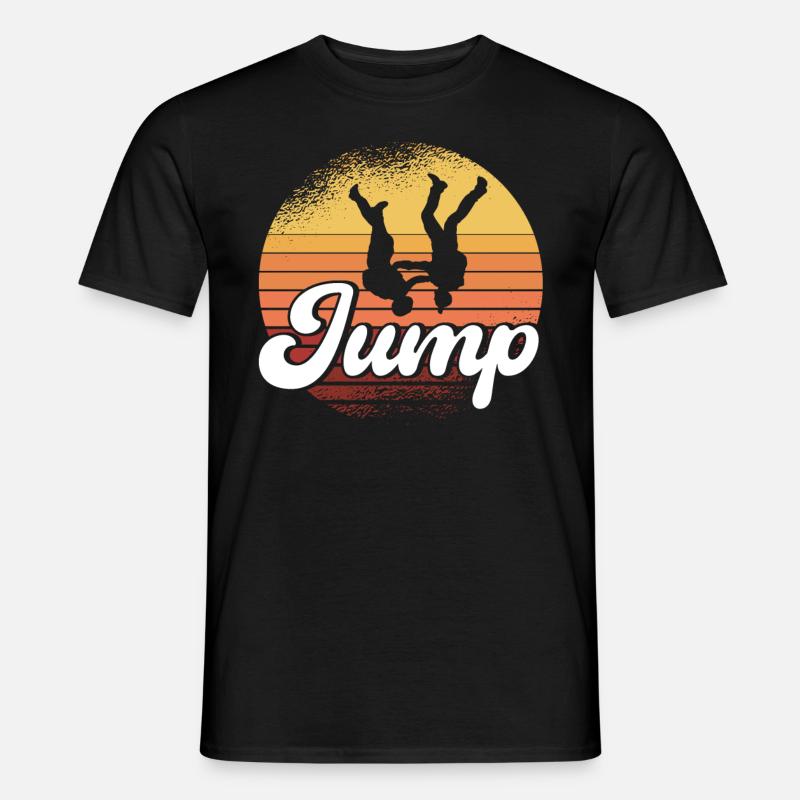 Skydive Skydiving Skydiver Gift - Men’s T-shirt - black