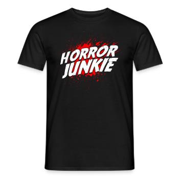 film d’horreur film d’horreur film d’horreur cadeau - T-shirt homme - noir - Devant - AI Model Male 178 light (178cm)