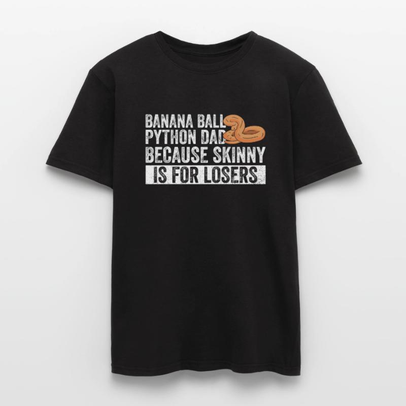 Königspython Banana Ball Python Men's T-Shirt