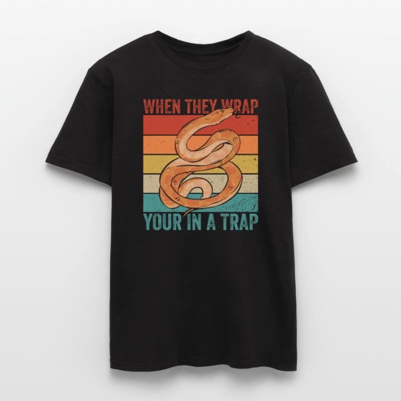 Königspython Banana Ball Python Men's T-Shirt