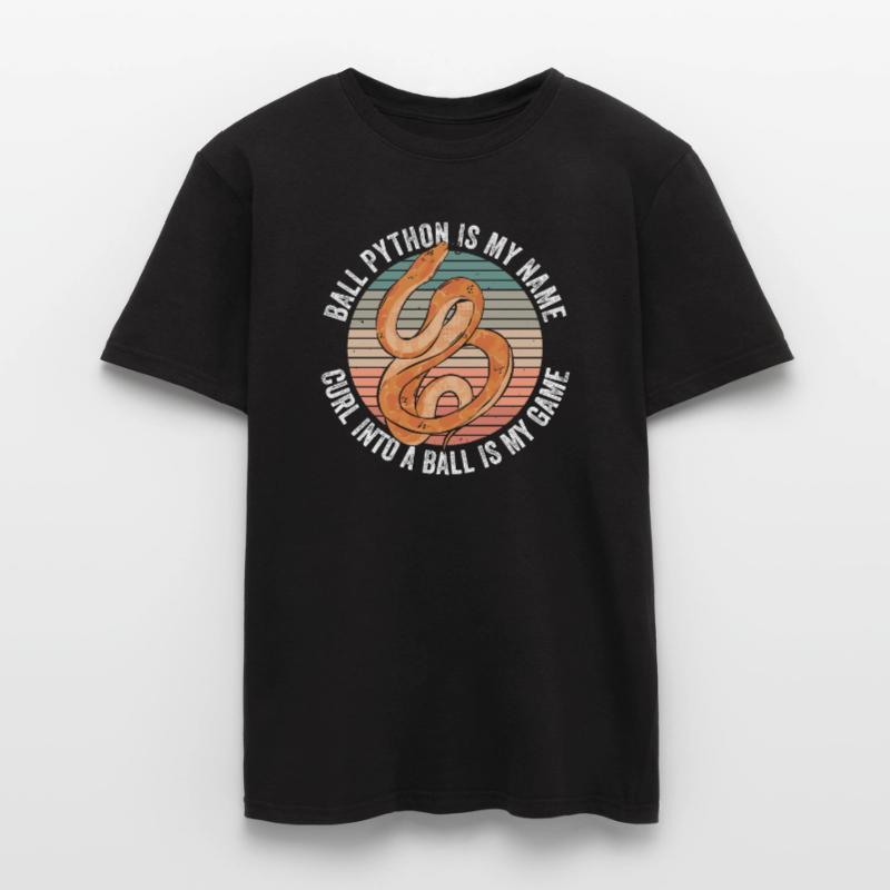 Königspython Banana Ball Python Men's T-Shirt
