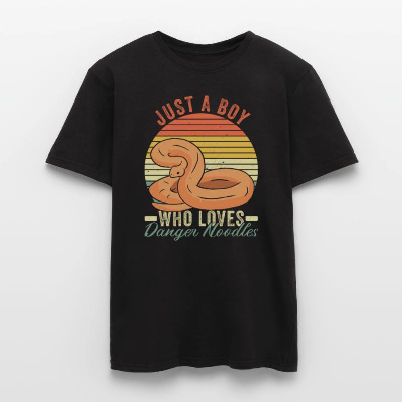 Königspython Banana Ball Python Dangerous Noodle Men's T-Shirt