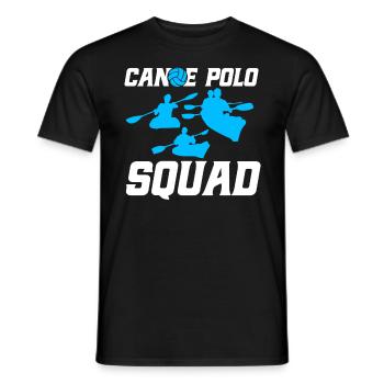 Kanusport Kanupolo Kanupolo spielen Geschenk - Männer T-Shirt - Schwarz - Vorne - AI Model Male 178 light (178cm)