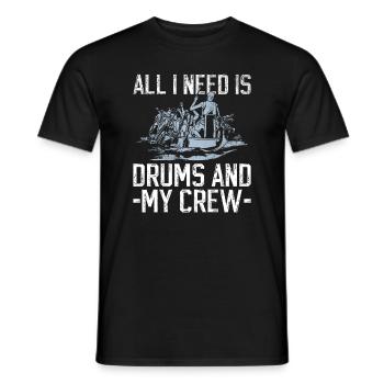 Drachenboot Und Drachenboot Paddler - T-shirt homme - noir - Devant - AI Model Male 178 light (178cm)