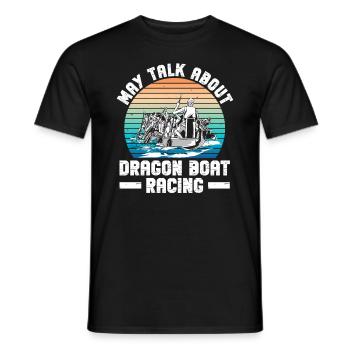 Drachenboot Und Drachenboottrainer - T-shirt homme - noir - Devant - AI Model Male 178 light (178cm)