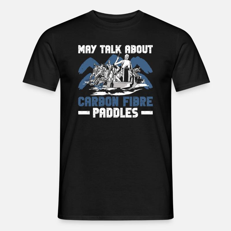 Drachenboot Und Drachenbootmannschaft - T-shirt homme - noir