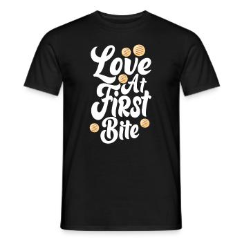 Arepas Zitat Lustiges kolumbianisches venezolanisches Essen Arepa - Männer T-Shirt - Schwarz - Vorne - AI Model Male 178 light (178cm)