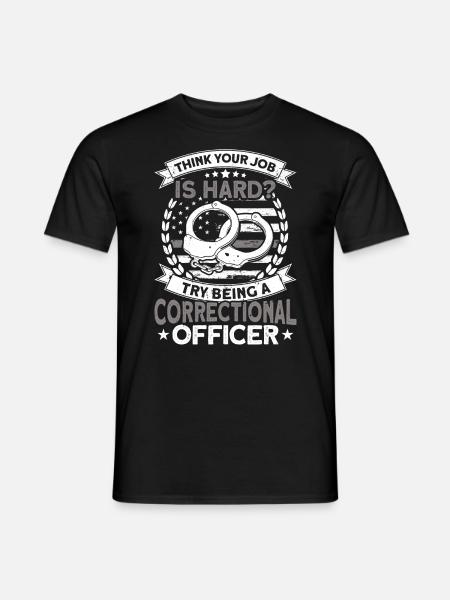 Prison officer Prison officer - Men's T-Shirt - black