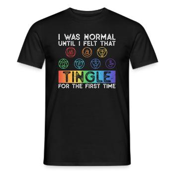 Reiki Praktizierende Und Ganzheitliches Reiki - Men's T-Shirt - black - Front - AI Model Male 178 light (178cm)