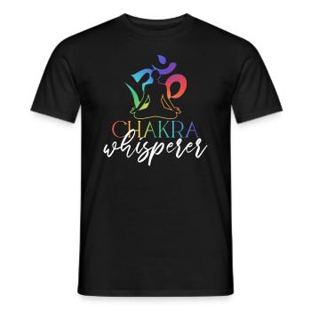 Reiki Praktiker Chakraheilung - T-shirt homme - noir - Devant - AI Model Male 178 light (178cm)