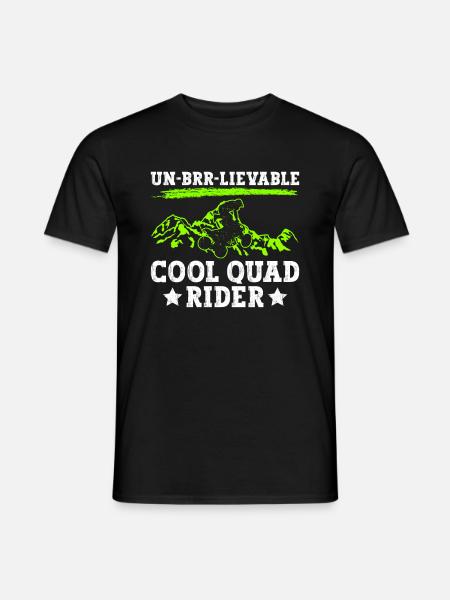 Quadfahrer Quad - Men's T-Shirt - black