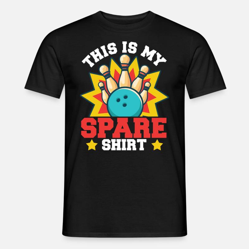 Das ist mein Ersatzhemd - Männer T-Shirt - Schwarz