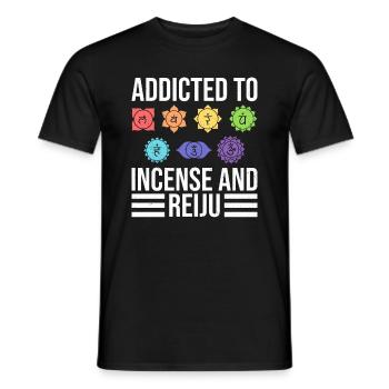 Reiki Praktizierende Und Ganzheitliche Reiki - Männer T-Shirt - Schwarz - Vorne - AI Model Male 178 light (178cm)