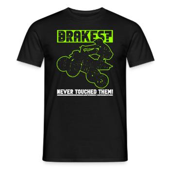 Quad Quadfahren - T-shirt homme - noir - Devant - AI Model Male 178 light (178cm)