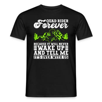 Quad Quadfahren - T-shirt homme - noir - Devant - AI Model Male 178 light (178cm)