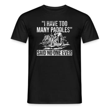 Drachenboot - T-shirt homme - noir - Devant - AI Model Male 178 light (178cm)