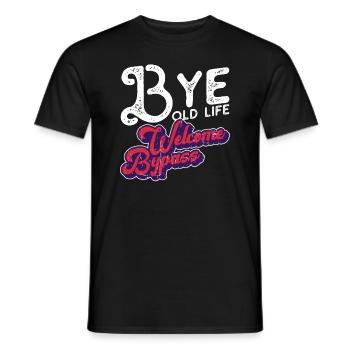Magenbypass Chirurgie Bariatrische Chirurgie - Männer T-Shirt - Schwarz - Vorne - AI Model Male 178 light (178cm)