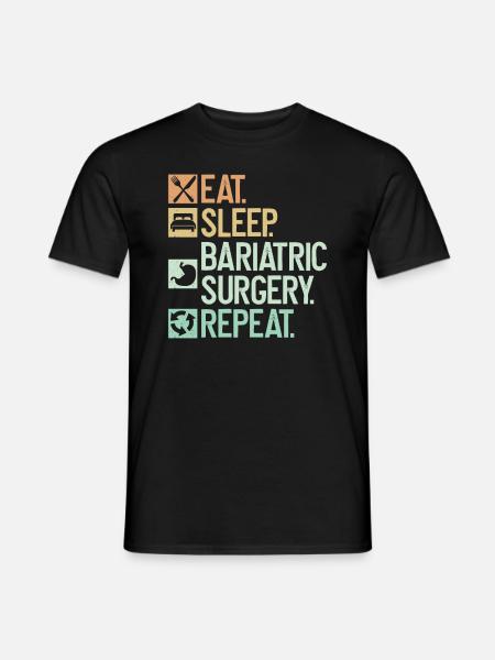 Magenchirurg - Männer T-Shirt - Schwarz