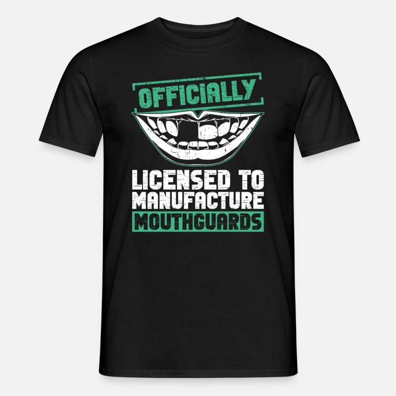 Zahntechniker - Männer T-Shirt - Schwarz